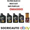 Selenia 4 Litri Olio Petronas Selenia WR Pure Energy 5W30 955535-S1+FILTRO 1.3 MTJ Omagg