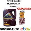 Mannol 5 Litri Olio Motore Mannol 5w30 Longlife C3 VW 504/507+Filtro Omaggio imp. purfl