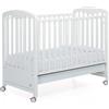Foppapedretti Lettino Culla Neonato in Legno con Ruote Cassettone Bianco Patty Foppapedretti