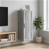 vidaXL Mobiletto a muro Legno ingegnerizzato Armadio per archiviazione moderno vidaXL