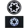 Zcketo 2 Pezzi Tattica Toppa Compatibile con Film Star War Obiettivi dell'Impero per