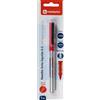 Centauro - Penna a punta ago Needle 0,5 mm inchiostro liquido colore ross