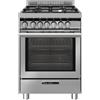 Glem Gas Cucina a Gas 4 Fuochi Forno Elettrico Ventilato 60x60 A+ Inox ST664MI GLEM GAS