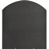 Divina Fire Pedana salvapavimento per stufe a legna e pellet in acciaio 100x90