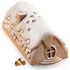 Silikomart Stampo Tronchetto Casetta Silikomart Winter Cottage 1100 ml Buche Natale