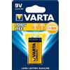 UTENSILERIA 10BLISTER BATTERIE VARTA LONGLIFE ALCALINE TRANSISTOR 9V BL.1 PZ: