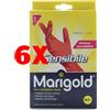MARIGOLD 6 X MARIGOLD Guanto Sensibile Medio per Uso Domestico