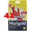 MARIGOLD 4 X MARIGOLD Guanti Sensibili Grande per Uso Domestico