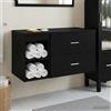 vidaXL Set di mobili per il bagno 2 pz Legno ingegnerizzato Mobili Salvaspazio vidaXL