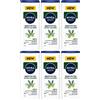 NIVEA 6pz Nivea Men Sensitive pro ultra-calming 3 in 1 doccia shampoo calmante 250ml