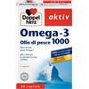 Doppelherz Omega 3 Olio di Pesce 1000mg 80 Capsule Alto Dosaggio di Acidi Grassi Omega3-180