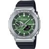 Casio Orologio Solare CASIO G-SHOCK GBM-2100A-1A3ER Silicone Nero Verde Sub 200mt