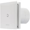 Airflow QT120MST Estrattore Bagno con Sensore Movimento, 47 l/s, 120 mm | Fabbricato in Germania, QuietMark 32 dB, Sensore di Movimento con Timer 15 Min, 2 Velocità 10/13 W, Garanzia 3 Anni