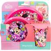 Stor SET EASY 5 PCS (piatto, ciotola, bicchiere e posate) in scatola MINNIE BOLD FLORALS