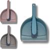 York Restart Set Paletta e Scopino in Plastica Riciclata e Trucioli di Legno Kit di Pulizia Ecosostenibile Ergonomico Scopa a Mano e Alzapatta per Casa e Ufficio Colore Taupe 23 x 33 x 10 cm