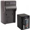 PATONA Batteria Patona Platinum + caricabatteria casa/auto per Sony HDR-PJ780E