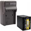 PATONA Batteria Patona + caricabatteria casa/auto per Sony HDR-PJ780E,HDR-PJ780VE