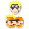 Relaxeazzz Cuscino da Viaggio con Maschera per Occhi Relaxeazzz - Naruto Shippuden Modalità Eremitica - Licenza Ufficiale, Gadget da Viaggio per Bambini e Ragazzi - Puckator