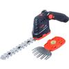 CCLIFE Tagliasiepi 2 in 1, batteria 10,8 V, 120/200 mm, giardino | Cesoie da potatura senza fili con 2 lame per erba e siepi, compatte, precise e ideali per piccoli giardini.