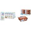 ALPRO BARISTA, Bevanda alla SOIA, 100% vegetali, ideale con il caffè (12 confezioni x 1 Litro) & DESSERT 100% Vegetale al gusto CIOCCOLATO, morbido e goloso (6 confezioni da 4x125 g)