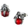 1 paio Creative Dragon Claw Glaw Glass Brank Borchie auricolare Acciaio