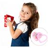 Anelli di plastica 36pcs / Box Set regalo per ragazza in scatola a forma di
