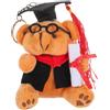 Ciondolo Portachiavi Di Laurea Zaino Con Animali Carini Pendanto Orso Imbottito