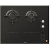 De Dietrich Dpi7602bm - Piano cottura misto a gas e induzione, 65 cm, 4 fuochi, colore: nero