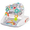 Bright Starts, Seggiolino da pavimento a 2 posizioni Learn-to-Sit, con giocattoli, unisex, 4-12 mesi, Playful Paradise