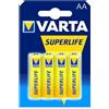 Varta Batteria AA Zinco-Carbonio 1,5V Monouso 1 pezzo