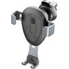 Cellular Line Supporto auto smartphone HANDY Slide Universal Black e Silver