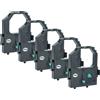 vhbw 5 nastro inchiostrato per IBM 2480 2400 2490 2481 2391 2391-1 2491 2391-001 nero