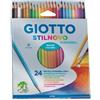 Giotto Pastello Colorato 24 Pezzi - Multicolore, 3,3 mm Diametro Mina