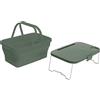 Cao C.A.O. - Cestino pieghevole 3 in 1 in Polipropilene/TPE - Colore Cachi - Lunghezza 47 cm - Larghezza 26 cm - Altezza 24 cm