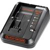 BLACK + DECKER Caricabatterie Multi-Voltaggio BLACK + DECKER BDC1A-GB 14.4-18V Li-Ion B/DBDC1A