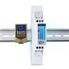 Eastron Misuratore elettrico monofase Eastron SDM120 Modbus Rail DIN 45 Amp kWh Pulse Mo