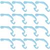 20 Pcs Fibbie Per Gabbia Gatti Clip Di Plastica Gabbie Animali Domestici