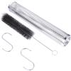1 Impostare il tubo in mesh in acciaio inox BBQ Esagono BBQ Smoker Accessorio