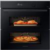 SAMSUNG NV7B5760WBKU5 FORNO 60CM 76LT MULTIFUNZIONE VAPORE DUAL DOOR WI-FI NERO