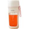 No Macchina per Succhi Portatile Estrattori di Frutta 6 Lame 1200mAh Rosa U6B78402