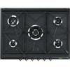 SMEG SRV876AOGH PIANO COTTURA GAS 70CM LINEA COLONIALE 5 FUOCHI ANTRACITE