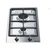 SMEG PGF32G PIANO COTTURA GAS 30CM ACCIAIO INOX 2 FUOCHI GRIGLIE IN GHISA