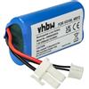 vhbw Batteria per Vorwerk folletto VG100 2500mAh 7,4V