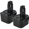 vhbw 2x Batteria per Rems 571513 macchine per la pressatura R12 571510 3Ah 12V
