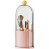 Portapennelli Girevole con Coperchio Rotazione a 360° per Bagno, Donne,