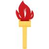 Oggetti Di Scena Per Torce Torcia Piccola Decorazioni Feste in Campeggio