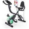 Toputure 2026 Toputure Cyclette da Casa Pieghevole con APP Cyclette Pieghevole 5 in 1 con