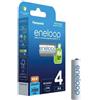 Panasonic 4X Panasonic Eneloop AA 2000mAh NiMH Batterie Ricaricabili Set