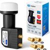 hb-digital Twin LNB - Test MOLTO BUONO* - per 2 utenti, filtro LTE, 2 uscite, Fu