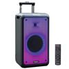 Ibiza Cassa Bluetooth Portatile Ibiza STREET-WAVE 400W LED USB MicroSD TWS Karaoke